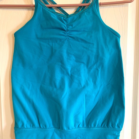 Lot of 2 turquoise Ivivva Girls tops size 10 - Picture 2 of 6